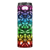 Bouteilles Isothermes Rainbow Tie Dye Mandala Star (Dos)