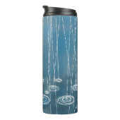 Bouteilles Isothermes Rainy Day Blue (Tourné sur la droite)