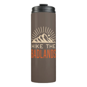 Bouteilles Isothermes Randonnée Dans Les Badlands Sunburst