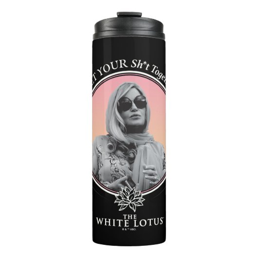 Bouteilles Isothermes Rassemblez votre sh*t - Le Lotus Blanc (Devant)