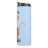 Bouteilles Isothermes Rat drôle avec dessin animé de la caméra (Tourné sur la droite)