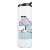 Bouteilles Isothermes rat drôle, rat, Noël (Tourné sur la gauche)