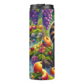 Bouteilles Isothermes Raton laveur dans Fruit River (Dos)