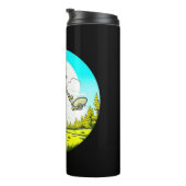 Bouteilles Isothermes Rattle Ces Chaînes | Squelette de golf sur disque (Tourné sur la droite)