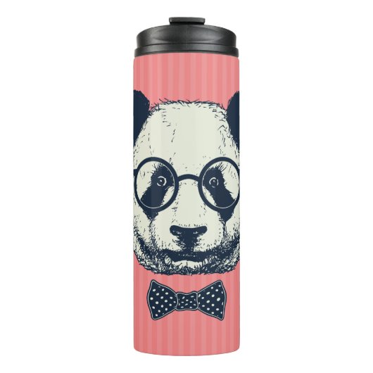 Bouteilles Isothermes Rayures de panda (Devant)