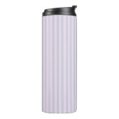 Bouteilles Isothermes Rayures lavande violette (Tourné sur la gauche)