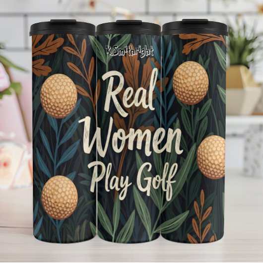 Bouteilles Isothermes Real Women Jouer au golf