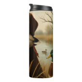 Bouteilles Isothermes Récupération de canard fière de Retriever (Tourné sur la droite)