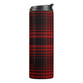 Bouteilles Isothermes Red and black tartan plaid Scottish seamless patte (Tourné sur la gauche)