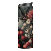 Bouteilles Isothermes Red Berries and Exotic Seed Pods on Black (Tourné sur la gauche)