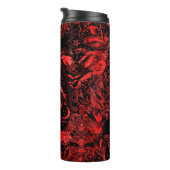 Bouteilles Isothermes Red Devil Witchy gothique victorien goth Baphomet (Tourné sur la droite)