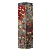 Bouteilles Isothermes Red Gold Silver Glitter Confetti (Dos)