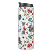 Bouteilles Isothermes Red Holly Berries - Joyeux Noël (Tourné sur la droite)