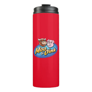 Bouteilles Isothermes Red Moo & Oink Travel Bottle