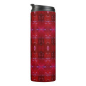 Bouteilles Isothermes Red Snapdragon Ikat Too (Tourné sur la droite)