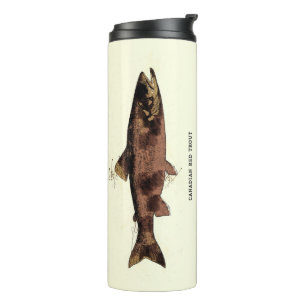 Bouteilles Isothermes Red Trout Arctic Pêcheurs Vintages Cadeau