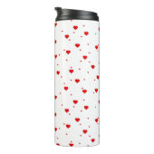 Bouteilles Isothermes Red valentines Hearts Motif (Tourné sur la droite)