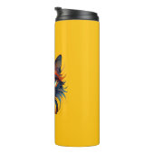 Bouteilles Isothermes Red White & Blue Patriotic Cat (Tourné sur la droite)