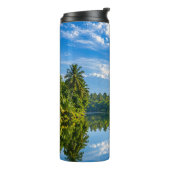 Bouteilles Isothermes Reflets de rivière miroir tropical (Tourné sur la gauche)