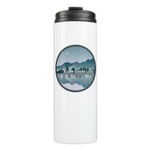 Bouteilles Isothermes Réflexion du lac Alum Creek Ohio