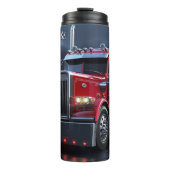 Bouteilles Isothermes Réflexions nocturnes du semi-camion rouge (Devant)