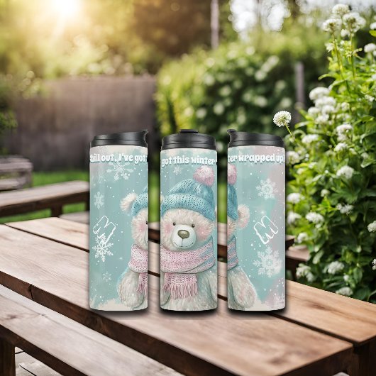 Bouteilles Isothermes Refroidir l'ours mignon