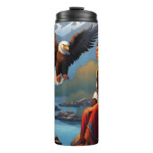 Bouteilles Isothermes Regal Gaze, approche de l'aigle, (Devant)