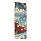Bouteilles Isothermes Regal Red Christmas Train Moonlit Journey (Tourné sur la droite)