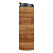 Bouteilles Isothermes Regard du bois de grain d'acacia bouclé de Koa (Tourné sur la droite)
