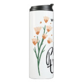 Bouteilles Isothermes Regardez vos graines, je suis un voleur Plante (Tourné sur la gauche)