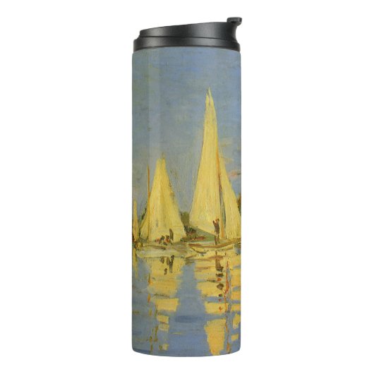 Bouteilles Isothermes Régate à Argenteuil par Claude Monet (Tourné sur la gauche)