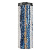 Bouteilles Isothermes Rein patchwork : jean recyclé tapis. (Dos)