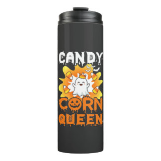 Bouteilles Isothermes Reine de Bonbons Corn Halloween Fantômes Chauves-S