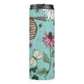 Bouteilles Isothermes Reine Turquoise Abeille et Couronne Dorée Monogram (Dos)