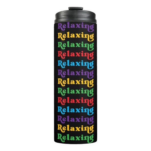 Bouteilles Isothermes Relaxant, Multi-couleurs, (Devant)