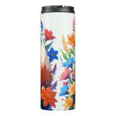 Bouteilles Isothermes Renard à fleurs (Dos)