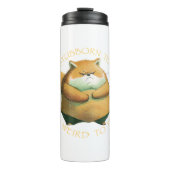 Bouteilles Isothermes Renard Trop Têtu Pour Quitter Trop Étrange Pour S' (Devant)