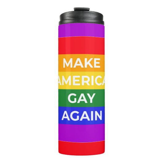 Bouteilles Isothermes Rendre l'Amérique gay (Devant)