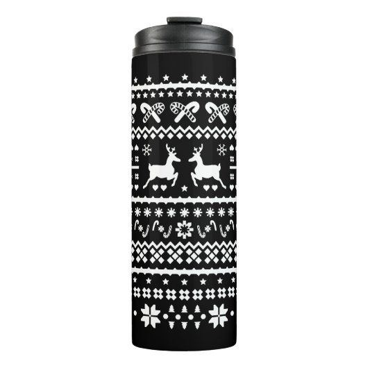 Bouteilles Isothermes rennes de noël (Devant)