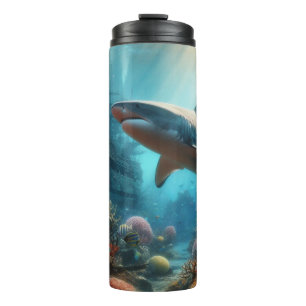Bouteilles Isothermes Requin tigre côtier/nautique et récif corallien