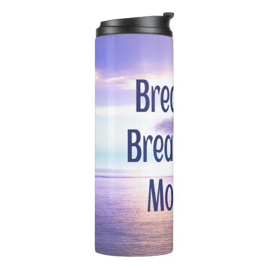 Bouteilles Isothermes Respirer, sortir, avancer, motiver (Tourné sur la gauche)