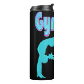 Bouteilles Isothermes Ressort de gymnastique Départ Turquoise (Tourné sur la gauche)