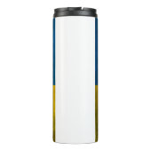 Bouteilles Isothermes Restez calme et continuez votre trident emblème uk (Dos)