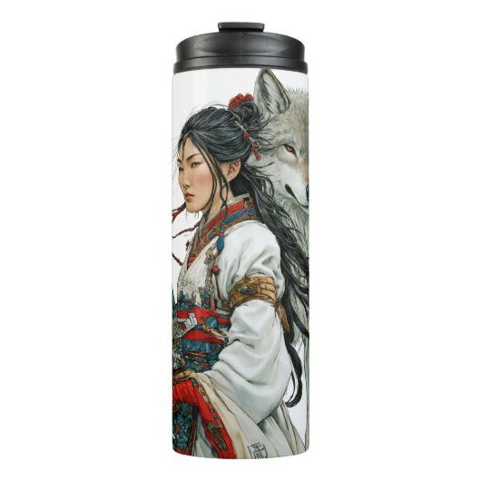 Bouteilles Isothermes "Restez Chaud, Restez Cool : La Paruline Thermique (Devant)