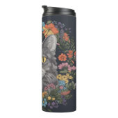 Bouteilles Isothermes Restez confortable et mignonne avec notre chat (Tourné sur la droite)