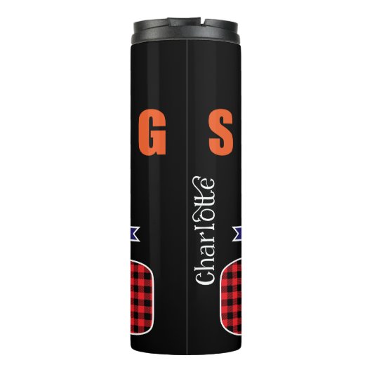 Bouteilles Isothermes Restez forts Accrochez-vous à Confiance Dieu (Dos)