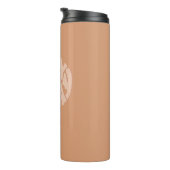 Bouteilles Isothermes Restez Super Retro Beige (Tourné sur la droite)