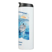 Bouteilles Isothermes Retirement Party Cruising Destination Greece  (Tourné sur la droite)