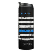 Bouteilles Isothermes Retournez le bleu (Tourné sur la droite)