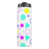 Bouteilles Isothermes Retro 80s Memphis Geometric Pattern (Devant)